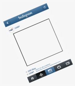 For Instagram Post Clipart Transparent Background, Dark Mood Instagram Post  Frame Viral Photo Editing Png, Instagram, Frame, Border PNG Image For Free  Download