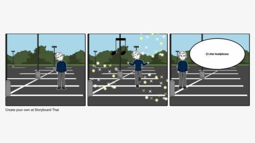 Hit By Car Storyboard, HD Png Download, Transparent PNG