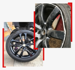 Wheel Repair Before And After - Rim Repair Before And After, HD Png Download, Transparent PNG