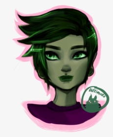 Female Version Of Beast Boy W/ Video By Ultimate-hedgehog - Drawing, HD Png Download, Transparent PNG