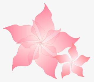 Pink Flower Png Clip Arts - Png Pink Flowers Clipart, Transparent Png, Transparent PNG