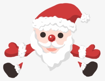 Emoji Hat Christmas Crown Freetoedit Winter 귀여운 可愛い - Santa Claus, HD Png Download, Transparent PNG
