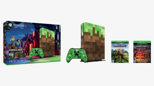 Xbox One S Review - Nintendo Switch Minecraft Bundle, HD Png Download, Transparent PNG