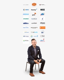 Mentalist With Corporate Clients - Sitting, HD Png Download, Transparent PNG