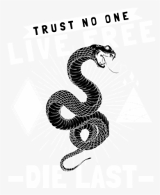 Trust No One Snake, HD Png Download, Transparent PNG