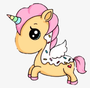 Licorne Unicorn Unicornio Kawaii Cute Kawaiidraw Cute - Draw So Cute Dolce, HD Png Download, Transparent PNG