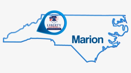 Marion Map2 - Charlotte Map Logo Png, Transparent Png, Transparent PNG