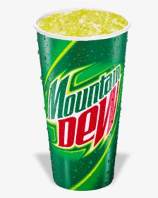 Mountain Dew In Paper Cup - Mountain Dew Small Cans, HD Png Download, Transparent PNG