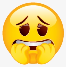 Scared emoji clipart. Free download transparent .PNG