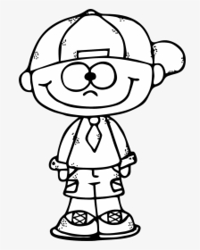 Boy Clipart Black And White, HD Png Download, Transparent PNG