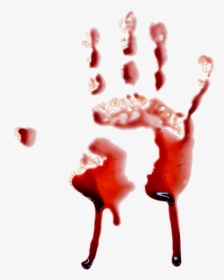 Blood Hand Photo - Transparent Png Blood Hand Png, Png Download, Transparent PNG