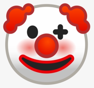 Transparent Clown Clipart - Clown Emoji, HD Png Download, Transparent PNG