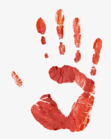The Apocalyptic War Has Finally Come Open - Bloody Handprint Transparent Background, HD Png Download, Transparent PNG