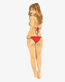Bikini Girl Clip Art, HD Png Download, Transparent PNG