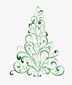 Green Christmas Tree Clipart, HD Png Download, Transparent PNG