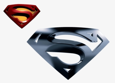 Black Superman Logo Png, Transparent Png, Transparent PNG