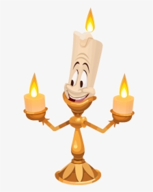 Clipart Castle Beast - Beauty And The Beast Characters Lumiere, HD Png Download, Transparent PNG