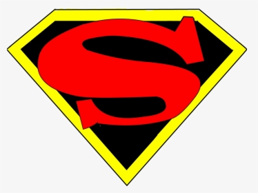 Transparent Superman Logo Png - Logo Superman Modern, Png Download, Transparent PNG