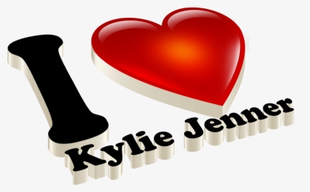 Kylie Jenner Heart Name Transparent Png - Heart, Png Download, Transparent PNG
