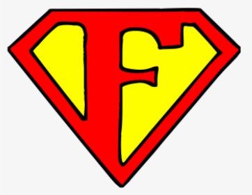 F Letter Logo Png - Superman Letter K Png, Transparent Png, Transparent PNG