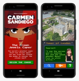 Carmen Game - Google Earth Carmen Sandiego, HD Png Download, Transparent PNG