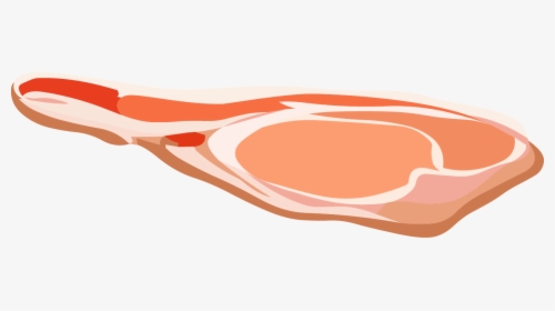 Hamburger Bacon Clip Art - Bacon And Ham Clipart, HD Png Download, Transparent PNG