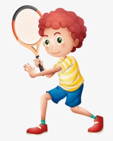 Фотки Clipart Boy, School Clipart, Animation Schools, - Tennis Boy Clipart, HD Png Download, Transparent PNG