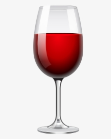 Red Wine White Wine Champagne Wine Glass - Red Wine Glass Emoji, HD Png Download, Transparent PNG