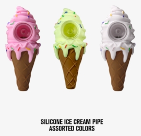 Limited Edition Rico Nasty Silicone Ice Cream Pipe - Silicone Ice Cream Pipe, HD Png Download, Transparent PNG