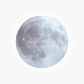 Full Moon Drawing - White Moon Png Hd, Transparent Png, Transparent PNG