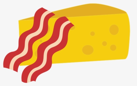 Bacon And Cheese Clipart Png, Transparent Png, Transparent PNG