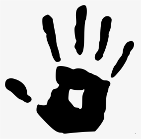 Handprint Clipart - Skyrim Dark Brotherhood Symbol, HD Png Download, Transparent PNG