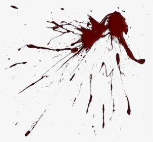 Bloody Bullet Hole Png - Blood Splatter Clipart Png, Transparent Png, Transparent PNG