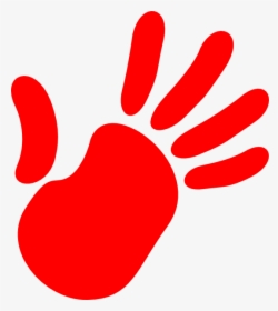 Handprint Transparent High Five - Hand Clip Art, HD Png Download, Transparent PNG