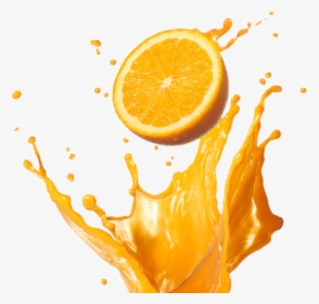 Transparent Tangerine Clipart - Orange Juice Splash Png, Png Download, Transparent PNG