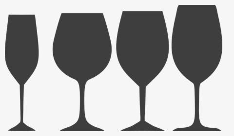 Glasses, Wine, Drink, Alcohol, White, Red, Isolated - Free Vector Wine Glass Silhouette, HD Png Download, Transparent PNG