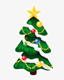 Star Cliparts Png Christmas Tree - Merry Christmas Santa Png, Transparent Png, Transparent PNG