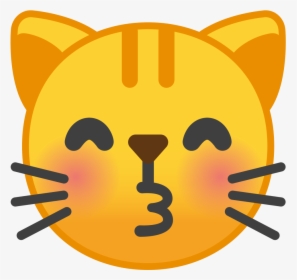 Cat Nose Png -cat Face With Wry Smile Icon - Cat Emoji Sad, Transparent Png, Transparent PNG