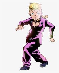 Transparent Yoshikage Kira Png - Giorno Giovanna Pose With Stand, Png Download, Transparent PNG