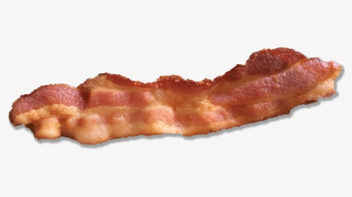 Transparent Bacon Png - Single Strip Of Bacon, Png Download, Transparent PNG