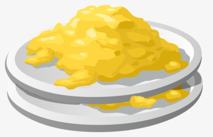 Food,material,yellow - Scrambled Eggs Clipart Png, Transparent Png, Transparent PNG