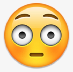 Shocked Blushing Emoji, HD Png Download, Transparent PNG
