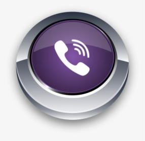 Viber Button Png Image Free Download Searchpng - Viber Icon, Transparent Png, Transparent PNG