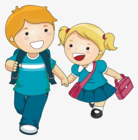 Cartoon Picture Of Siblings, HD Png Download, Transparent PNG