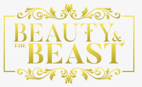 Beauty And Beast Logo Gold, HD Png Download, Transparent PNG