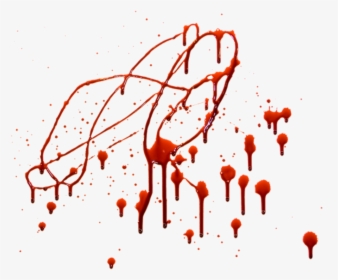 Transparent Free Dripping Blood Clipart - Transparent Blood Splatter Gif, HD Png Download, Transparent PNG
