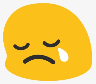 Google Crying Emoji, HD Png Download, Transparent PNG
