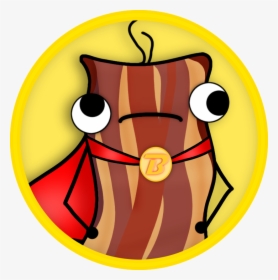 Captain Bacon By Owlwishes-oak - Animated Bacon Png, Transparent Png, Transparent PNG