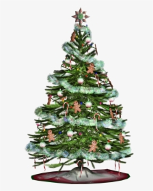 Free Png Teal Christmas Tree Png Images Transparent - Christmas Tree Renders, Png Download, Transparent PNG