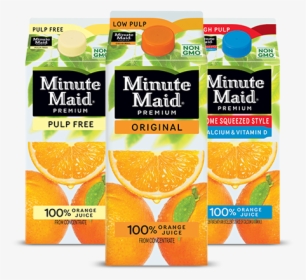 Fruit Juice Splash Png - Minute Maid Orange Juice, Transparent Png, Transparent PNG